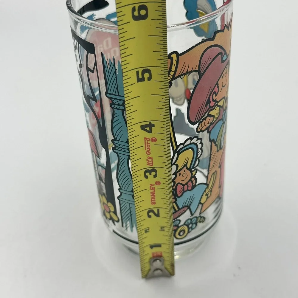 Vintage Dairy Queen Kids Collector Series 1976 Drinking Glass‎ DQ Promo Cartoon